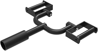 T Bar Row Landmine Attachment - Weightlifting Landmine Handle Barbell, For Core Muscles Strength Explosive Power Trainer And Deadlifts Squats Back