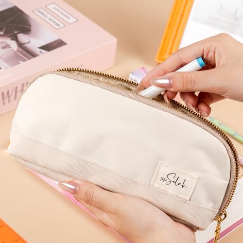 Mr. Pen DHBU001M402INFSLH Pencil Case, Cream, Pencil Pouch, Pencil Bag, Pen Case, Pen Pouch, Pen Bag, Pencil Pouches, Pencil Bags, Pencil Case, School Pencil Case thumb #7