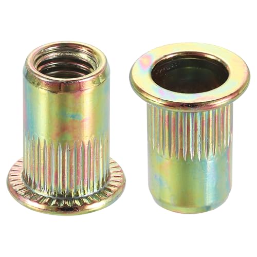 Écrous à rivets M8 filetés pour fixer sans tarauder vos supports en acier de faible épaisseur