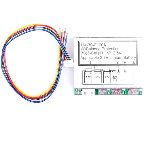 UG LAND INDIA Store UG LAND INDIA 3S 100A BMS PCB 11.1V 12.6V 3 Cell - Image 6