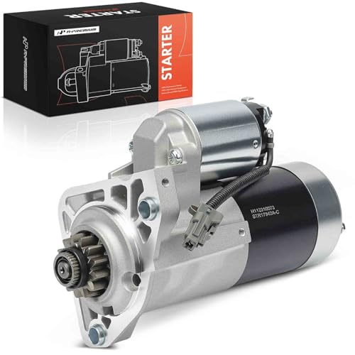 A-Premium Starter Motor Compatible with Nissan Frontier 2005-2019, Pathfinder 2005-2010 2012, Xterra 2005-2014 & Suzuki Equator 2009-2012, 4.0L, 12V 1.8KW 13-Teeth Clockwise, Replace# 23300EA200