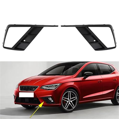 Rejilla antiniebla para Seat Ibiza: repara tu parachoques delantero negro mate 7