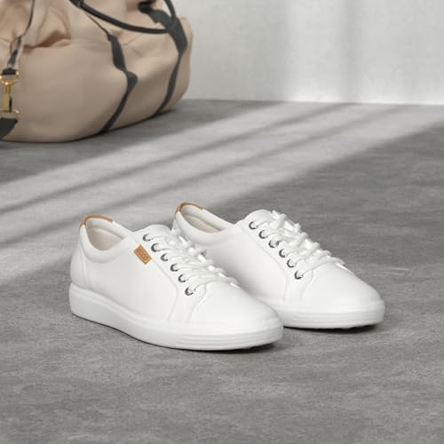ECCO Soft 7 W Zapatillas para Mujer, Blanco, 37 EU