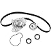 ECCPP Replacement fit for 88-95 Honda Del Sol Civic CRX 1.5L SOHC Timing Belt Water Pump Kit D15B2 D15B7