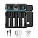 Produktbild XTAR D4 Batterieladegerät 18650 für 14500 16340 17500 18350 18500 18650 18700 20700 21700 22650 26650 3,7 V Li-Ion Akku mit LCD-Display - Ladegerät mit 4 Steckplätzen