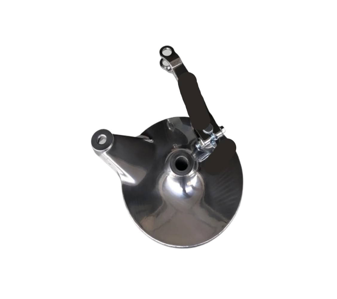 RJXDUPHT Rear Brake Drum Cover With Brake Assembly Compatible With GN125 EN125 GS125