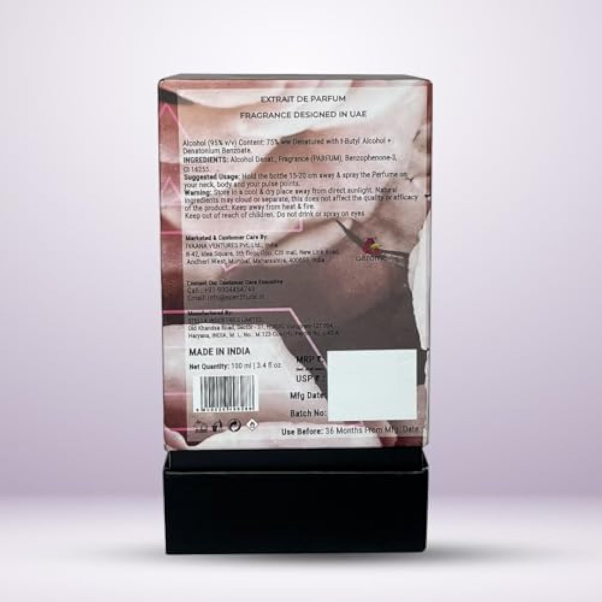 Unisex Scentitude Rose Emotion Extrait de Parfum, 100ml