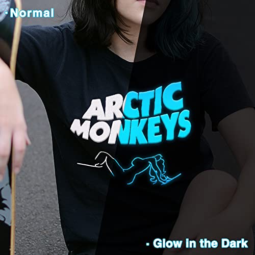 Wrapxpert Puff Vinyl Heat Transfer White 3D Puffy Htv Glow In The Dark Iron On Vinyl For Tshirts,Easy Cut/Weed Foaming Htv For Heat Press,Clothing,10"X5Ft #TOP3