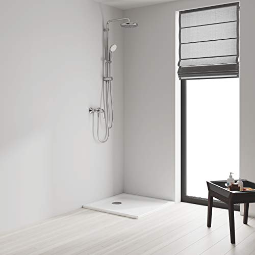 Colonne de douche GROHE Tempesta System 210 avec inverseur manuel chromé