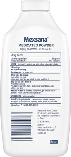 Generic DECA EXPERTS Polvo Mexsana para pies por 150gr, 5.29 oz Ayuda a Refrescar y Absorber Sudor -Mexsana Foot Powder - Traditional Relief for Feet, Sweat Absorption - Despensa Colombiana