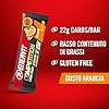 Enervit, Competition Bar Arancia, Barrette Energetiche con Pezzi d'Arancia, Formula Tecnica, Adatte Durante Attività ad Alta Intensità, 22g di Carboidrati, VeganOK, Senza Glutine, 12 Barrette da 30g