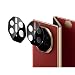 Produktbild QJONSIU für Huawei Mate XT Ultimate Schutzfolie, [2 Pack] Gehärtetes Glas Objektiv-Folie, [Anti-Kratzer] [Keine Blase] für Huawei Mate XT Ultimate-Schwarz