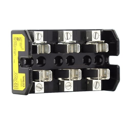 Porte-fusible T60060-3CR : protégez votre réseau 600V avec la base triphasée 60A