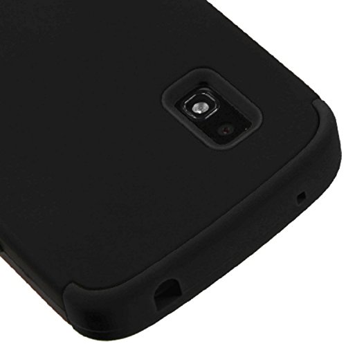 MYBAT LGE960HPCTUFFSO001NP Premium TUFF Case for LG Nexus 4 E960 - 1 Pack - Retail Packaging - Black