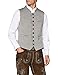 Produktbild Stockerpoint Herren Weste Roland Trachtenweste, Grau (Grau Grau), XXX-Large (Herstellergröße: 58)