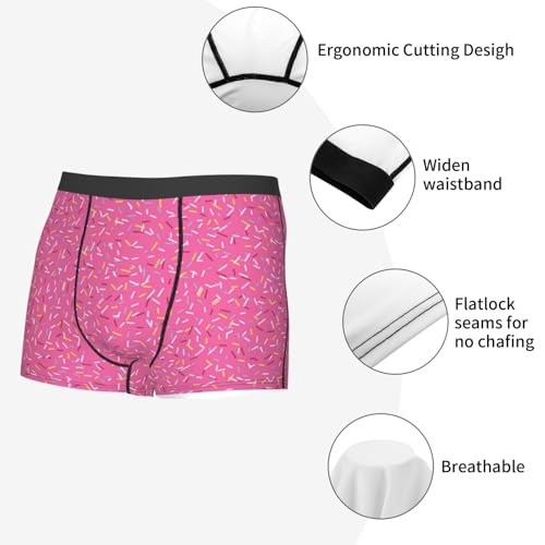 Men Sprinkles Pattern Boxer Briefs Moisture-Wicking Underwear4
