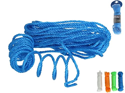 Cuerda para Tender 4mm Ryan 10m Colores Surtidos (Los Colores se servirán de Forma aleatoria)