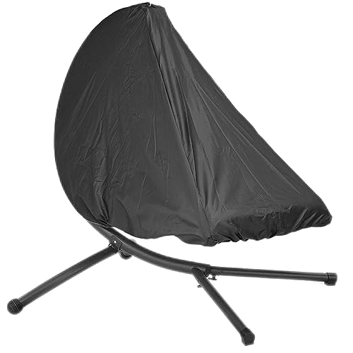 Hängeliege Abdeckung Wasserdicht, Schutzhülle für Schwingliege, Schwebeliege Abdeckhaube mit Schnallenriemen Winddicht, UV-Beständiges...