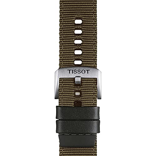 Tissot T852046756 22mm Lug Green NATO Strap