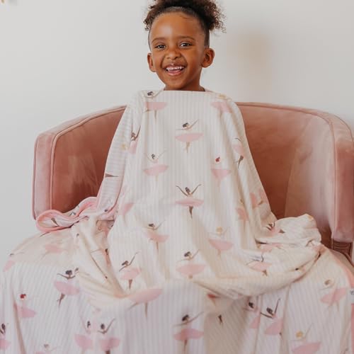 Image of Copper Pearl Jumbo 3-Layer Baby Blanket: Soft Baby Quilts for Boys and Girls | Breathable, Cozy, Toddler Blanket | Baby Quilt for Newborns | 46x46 Premium Polyester /Rayon | Katerina