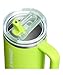 STANLEY Quencher ProTour Flip Straw Tumbler with Leakproof Lid 40 oz | Built-In Straw & Handle | Cupholder Compatible for Travel | Insulated Stainless Steel Cup | BPA-Free | Chartreuse