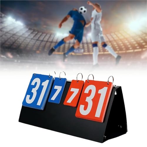 Marcador portátil de mesa 4 dígitos para deportes miniatura 3