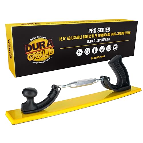 Dura-Gold Pro Series Adjustable Radius Sanding Block