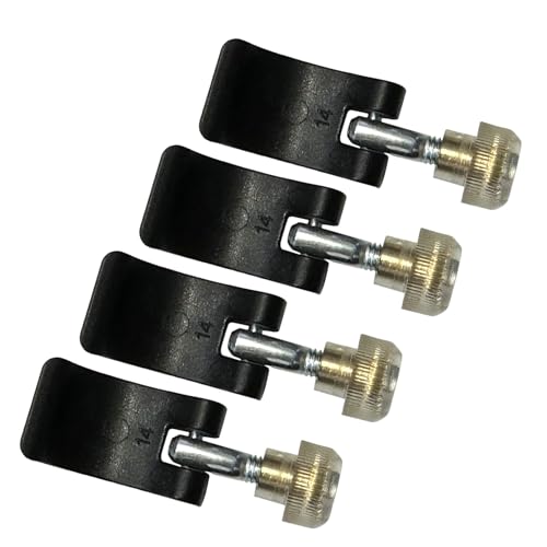 ウォーキングポールロッククリップ, ロック交換用具 ハイキングポール用, クライミングスティック用バックルクリップとナットネジ アウトドア用品 登山 キャンプ用