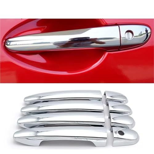 Garniture poignée extérieure pour Mazda CX-9 2017-2020 cadre cache capuchon auto