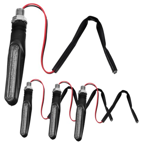 VICASKY 4Pcs Sinal De Volta Da Motocicleta Acessórios Da Motocicleta Luzes LED Para Motocicleta Luze