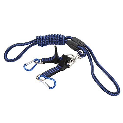 Jonlaki Universal RC Traction Rope Nylon Winch Recovery Strap for /5/8 /10 Scale Remote Control Cars - and Easy to Install, Red (Blue)