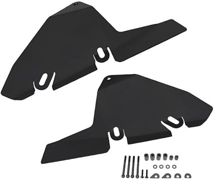Passenger Splash Guard Mudguard Fender Cover For R1300GS R 1300 GS R1300 GS ADV Motorcycle Rear Seat Foot Pedal Recess Compatible With 2023 2024 2025 Models