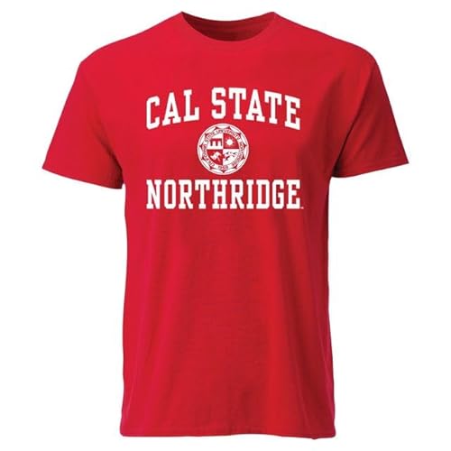 Barnesmith California State University, Northridge CSUN Matadors Short-Sleeve T-Shirt, Heritage, Red, Medium