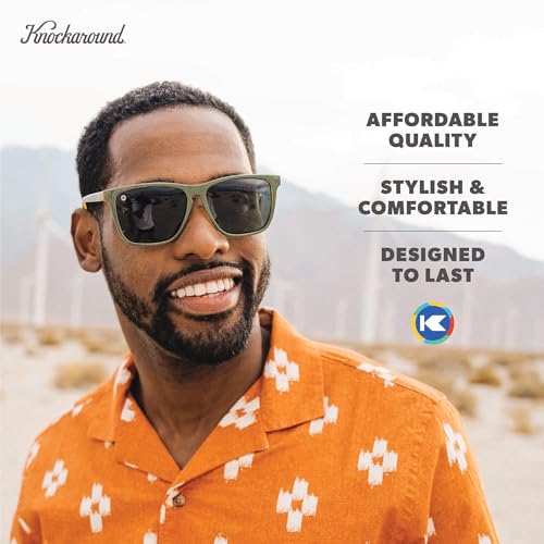 Knockaround Fast Lanes Polarized Aviator Sunglasses — view 5