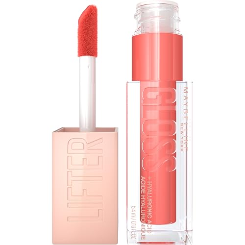 Maybelline New York, Brillo de labios Lifter Gloss, Hidratación Intensa y Labios Rellenos Sin Retoques, Fórmula con Ácido Hialurónico