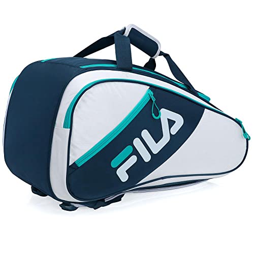 Raqueteira Fila Beach Tennis Amalfi Marinho e Branco