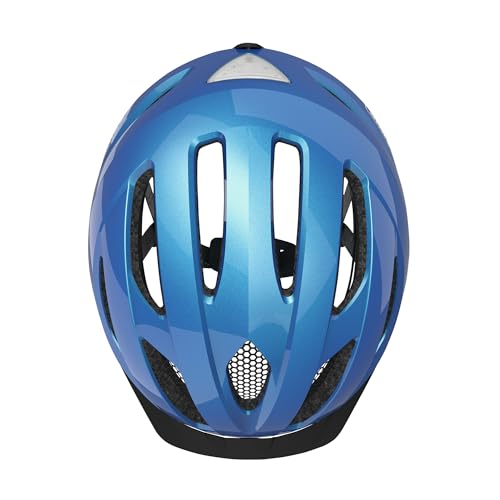 ABUS City-Helm Pedelec 1.1 - Fahrradhelm mit Rücklicht für den Stadtverkehr - für Damen und Herren - Blau, Größe M – Ansicht 4