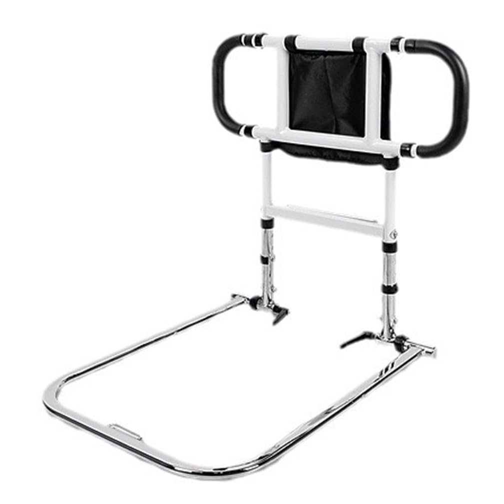 Barandillas De Cama para Adultos Mayores: Protección De La Cama, Bolsa De Almacenamiento, Asas Laterales Reforzadas Y Lámpara Inteligente, Mayor Seguridad Y Comodidad