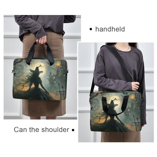 Funda de portátil ALAZA Witch Halloween 13-15.6 pulg miniatura 2