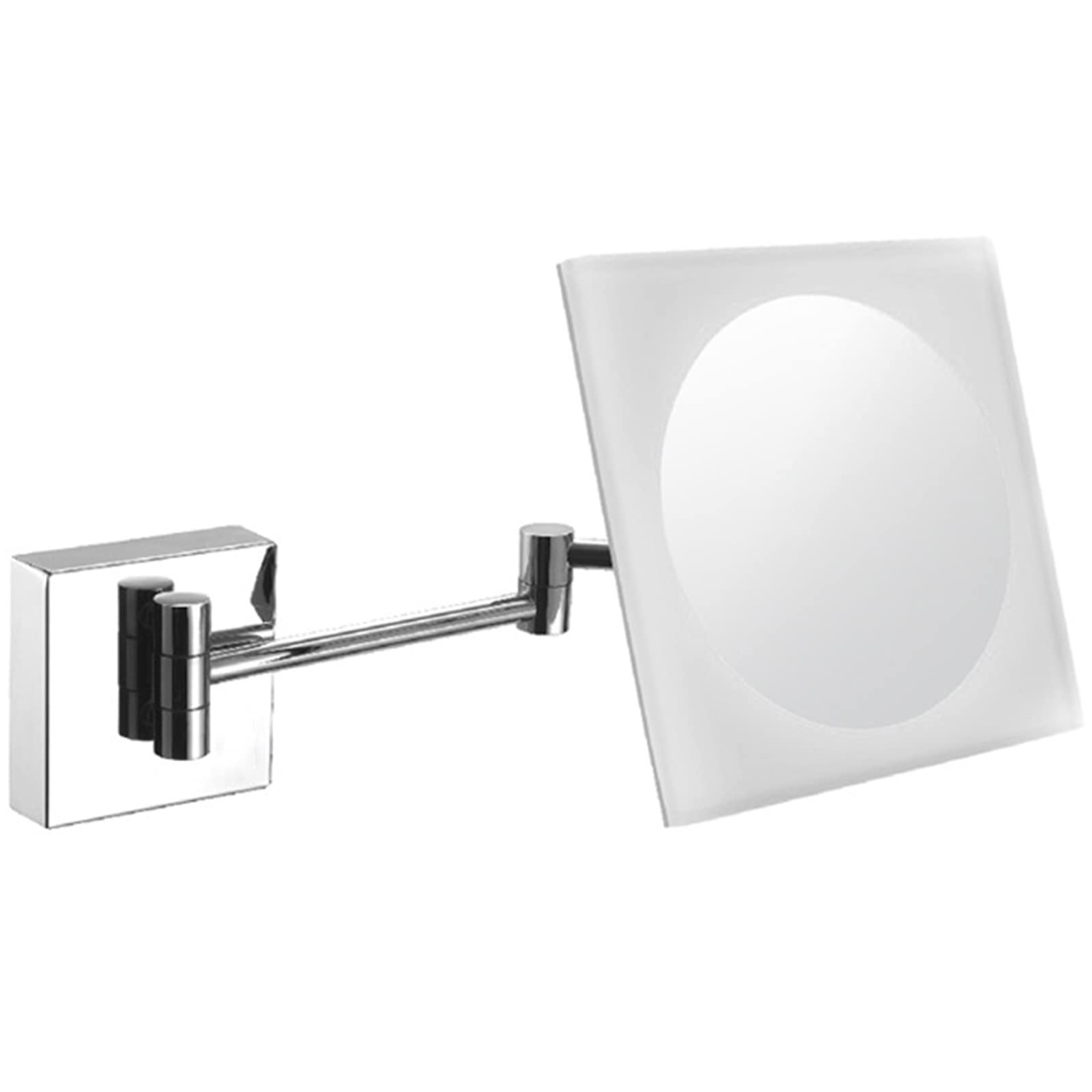 espejo de mano Espejo con luz LED lupa de bolsillo Espejo con luz LED Espejo de bolsillo de viaje Espejos de tocador iluminados LED Espejo plegable LED Espejo LED Maquillaje espejo pequeño regalo ( Co