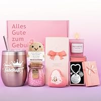 Tixlux Geschenk für Frauen, Alles Gute zum Geburtstag Geschenkset, liebevolles Geburtstagsgeschenk für Freundin, Schwester, Ehefrau, Mutter, perfekt für Geburtstag, Überraschung & mehr