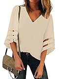 Loose Business Hemdbluse Relaxed Fit Bitte waschen Sie es separat mit Netz-Wäschesack. Keine Dehnung. Kombinieren Sie diese Damenbluse mit Glockenärmeln mit Ihren zerrissenen Jeans Hosen für einen atemberaubenden Look. Lässige lose Hemdbluse