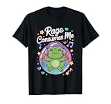 Rage Consumes Me T Shirt Cute Frog Meme T-Shirt