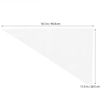 Vista 7 de VILLCASE Bolsa de mampostería de lechada de azulejos, bolsas de lechada de baldosas desechables, mampostería de bolsa, capacidad de mezcla fina