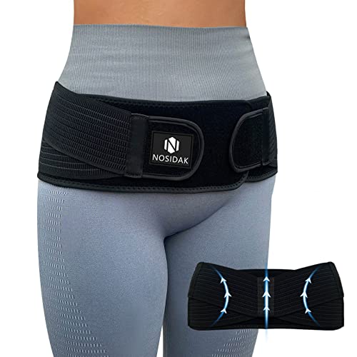 NOSIDAK SI Belt - Sacroiliac Belt for Women and Men, SI Joint Pain Relief,...