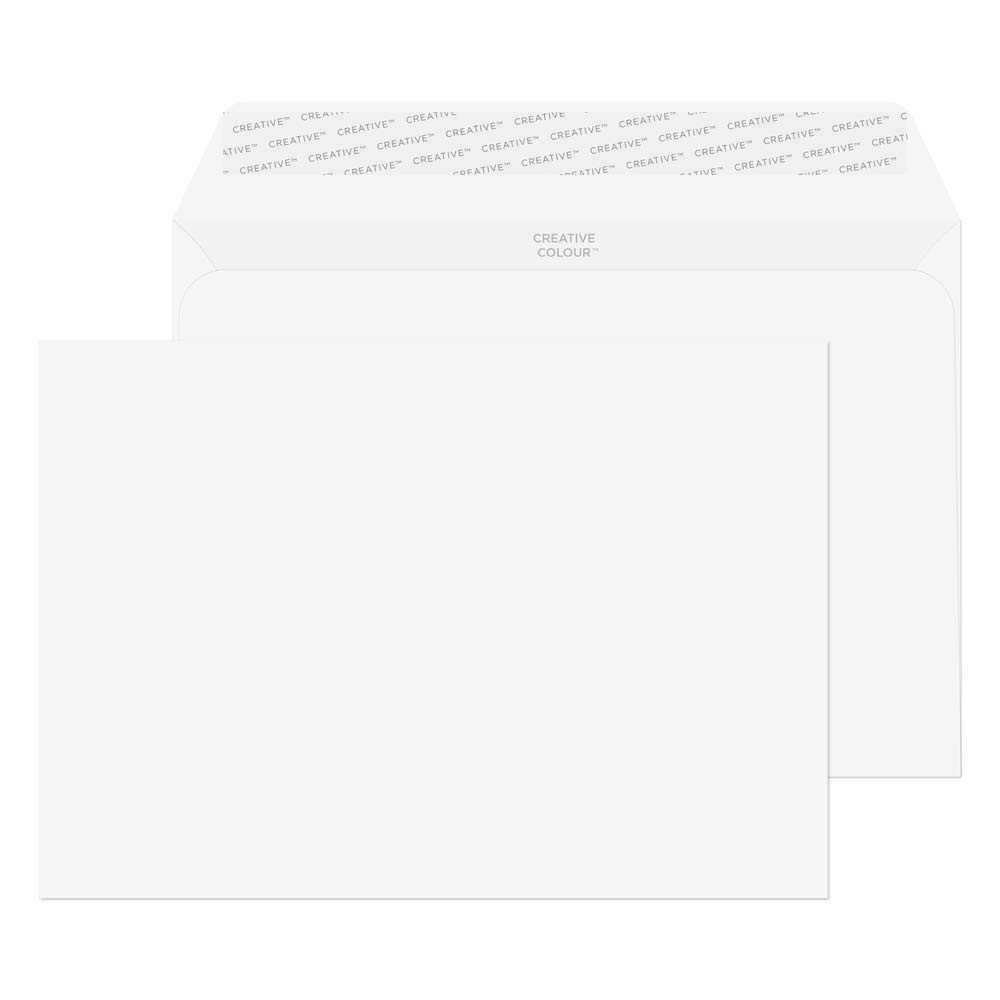 Blake Envelopes Creative Colour 45355 Farbige Briefumschläge Haftklebung Kreide Weiß C5 162 x 229 mm 120g/m² | 25 Stück