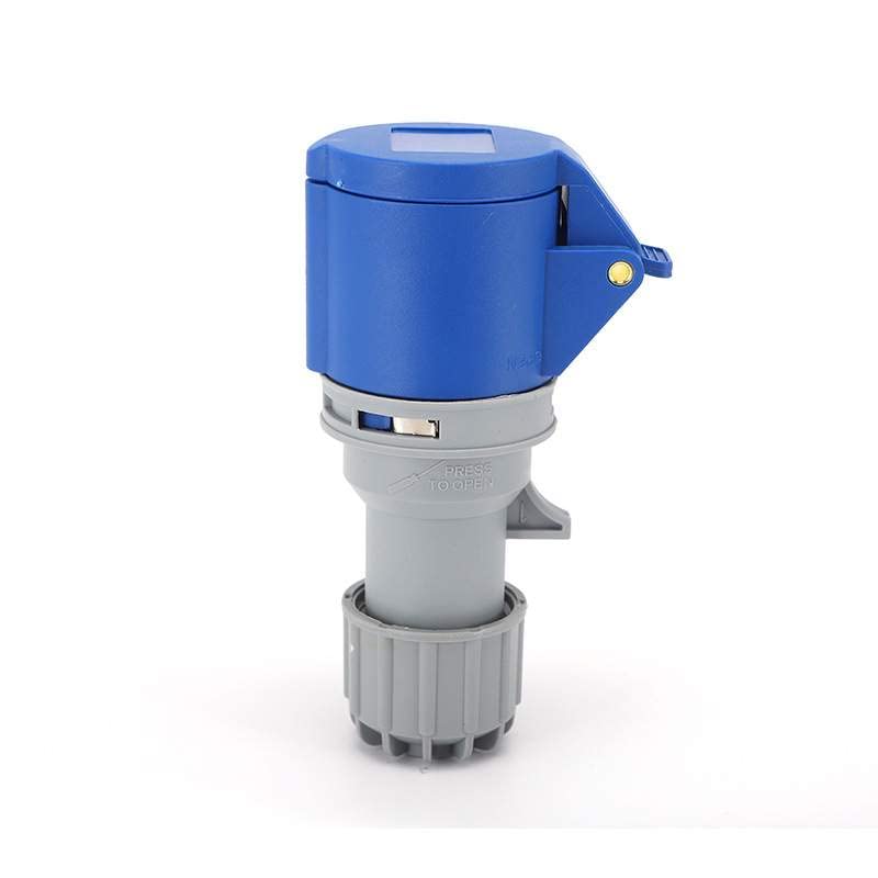 IEC60309 Waterproof CEE Industrial Connector Socket 3Pin 16A 250V 2P+E IP44 (Type-3）