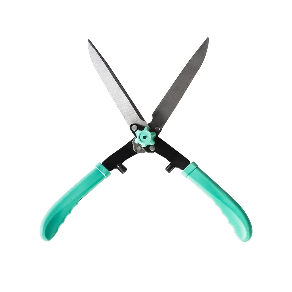 TrustBasket Heavy Duty Garden Hedge Shear Plastic Comfort Grip Handle For Home Gardening Multicolour