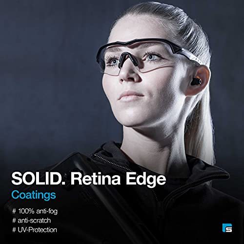 SolidWork SOLID Shooting Glasses, Ballistic Glasses, Tactical Glasses