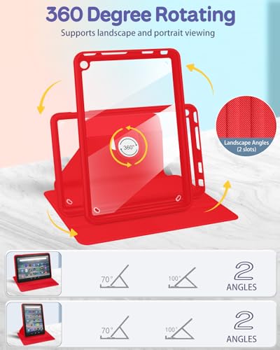 image for Petonist for Amazon Fire 7 Tablet Case for Women - Girly Kids Girls Cu